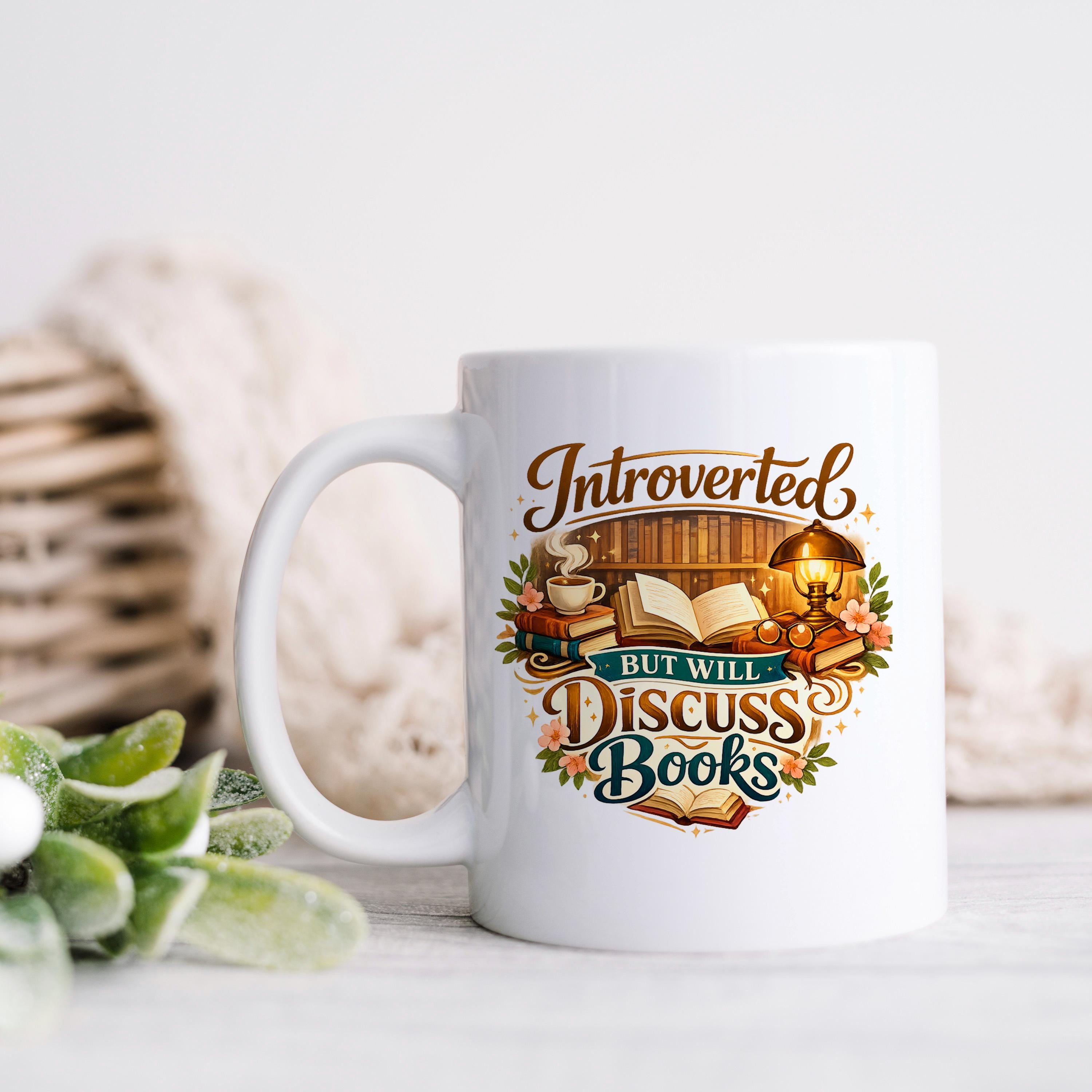 Introverted Book Lover Mug