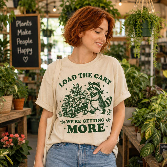 Houseplant Lover Shirt, Comfort Colors Sage Green Vintage New Tee