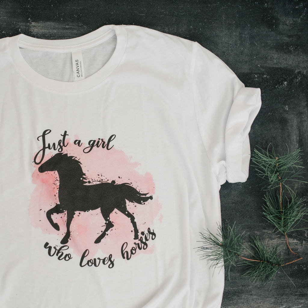 Horse Tshirt for girls, gifts for girls, toddler Youth Kids Tees, horse gifts,