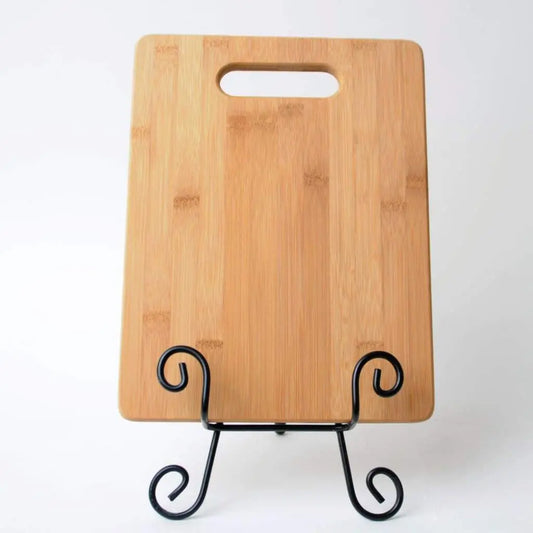 Christian Cutting Board - God is Great God is Good Prayer Bamboo Cutting Board - Mother's Day Gift