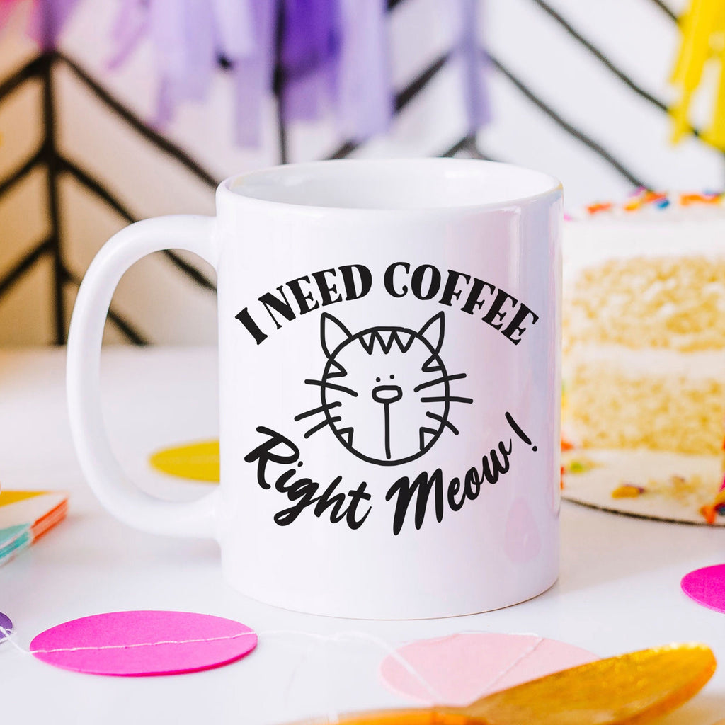 Cat Mug -  cat coffee mug -  cat lover gift - funny cat mug - Christmas gift for cat lovers - funny cat gift stocking stuffers