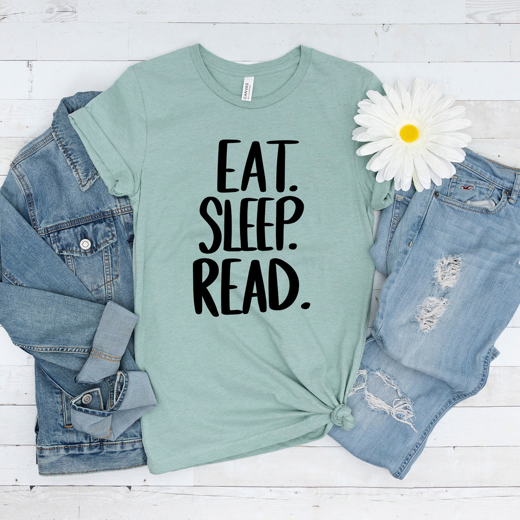 bookish shirt - Eat Sleep Read T-shirt - book lover gift librarian shirt - reading shirt - book lover shirt - book shirts women