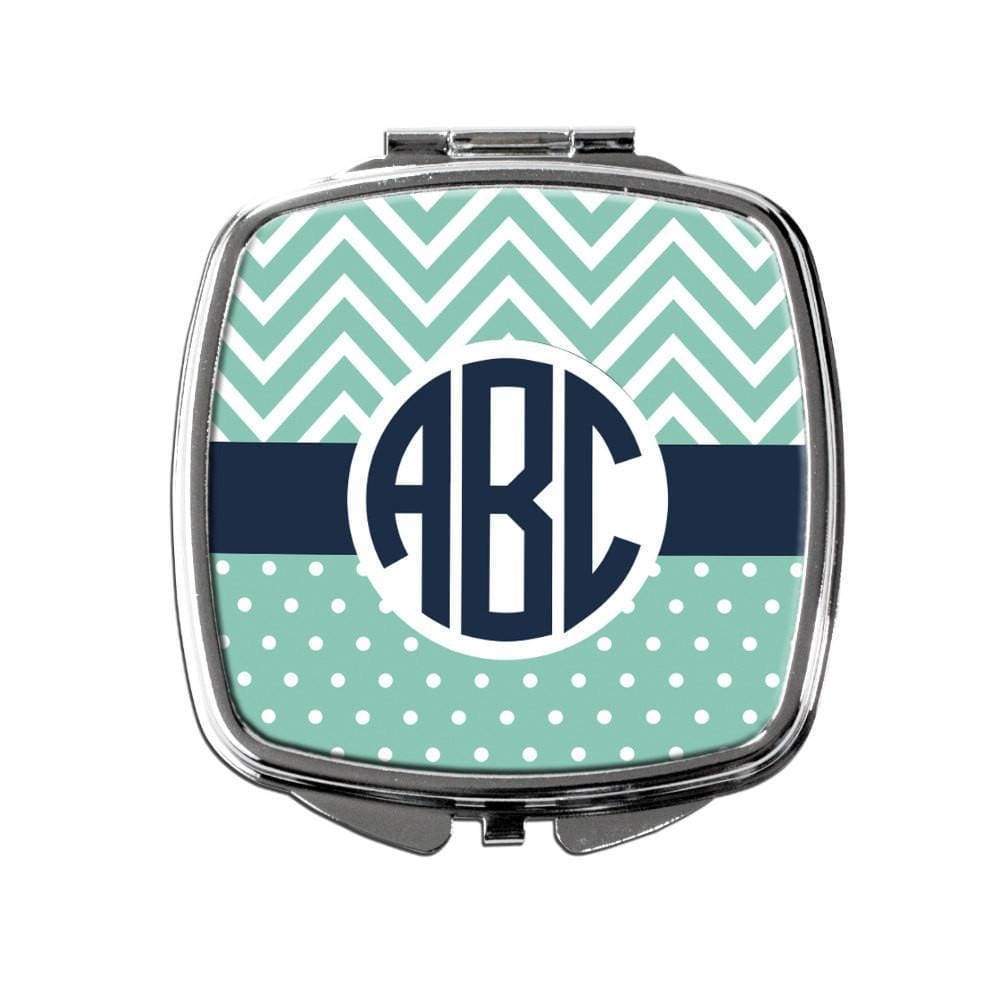 Monogram Compact Mirror - Monogram Gift for Her - Personalized Compact mirror