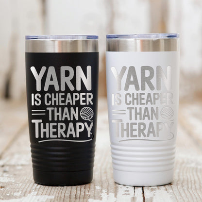 crochet tumbler, Insulated 20oz Stainless Steel Tumbler, Mamacita