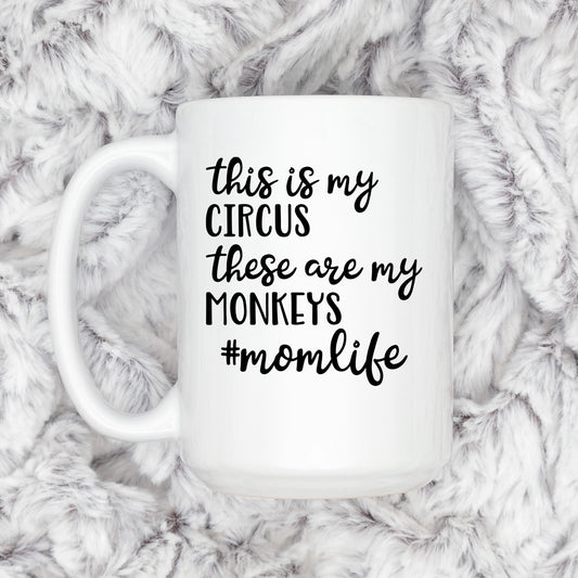 Funny Mom Coffee Mug – Ceramic Coffee Cup With Playful Message | Microwave Safe