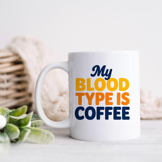 Funny Coffee Mug | Microwave Safe Ceramic Coffee Cup – Gift for Caffeine Addicts