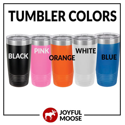 Insulated Travel Mug - 20 oz Engraved Tumbler With Double Wall Insulation For Crochet Lovers