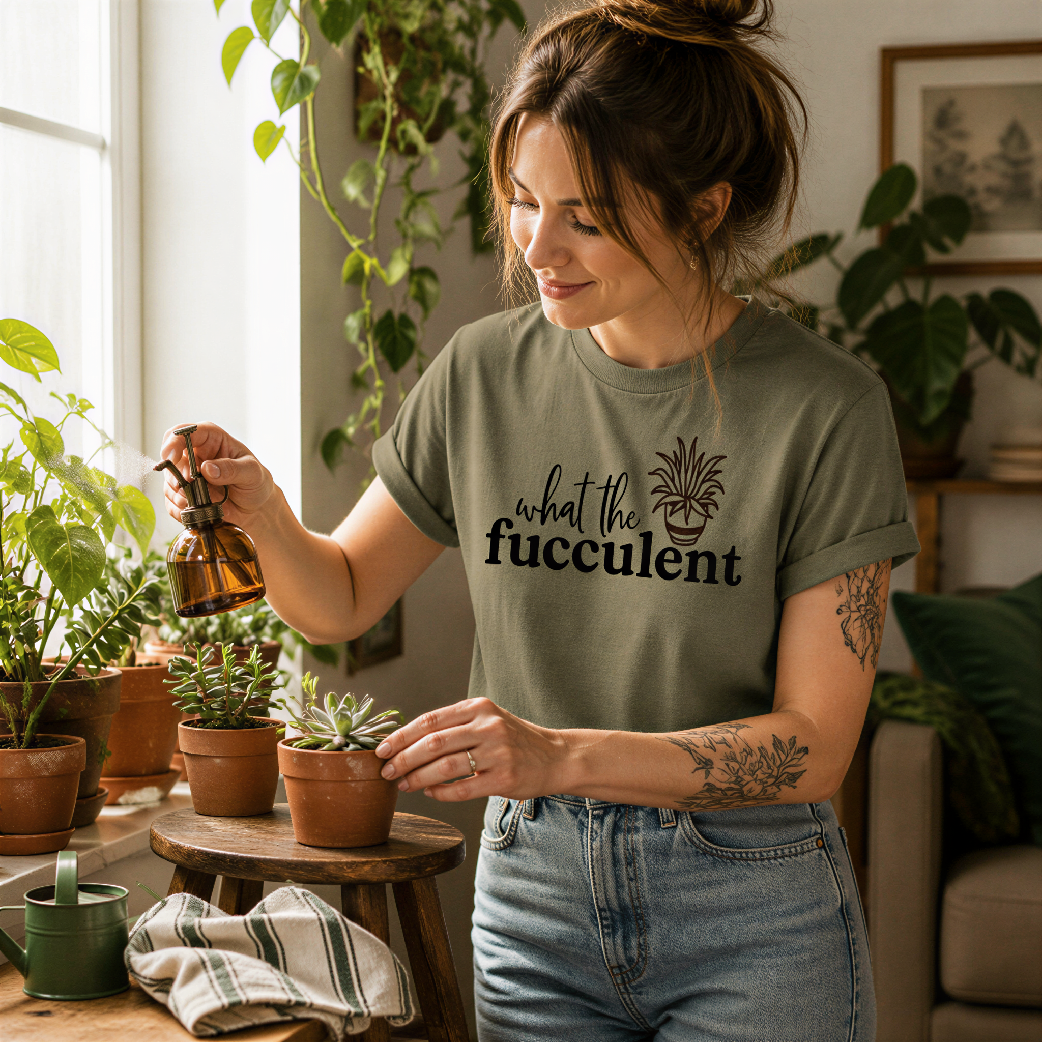 Succulent T Shirt – Joyful Moose