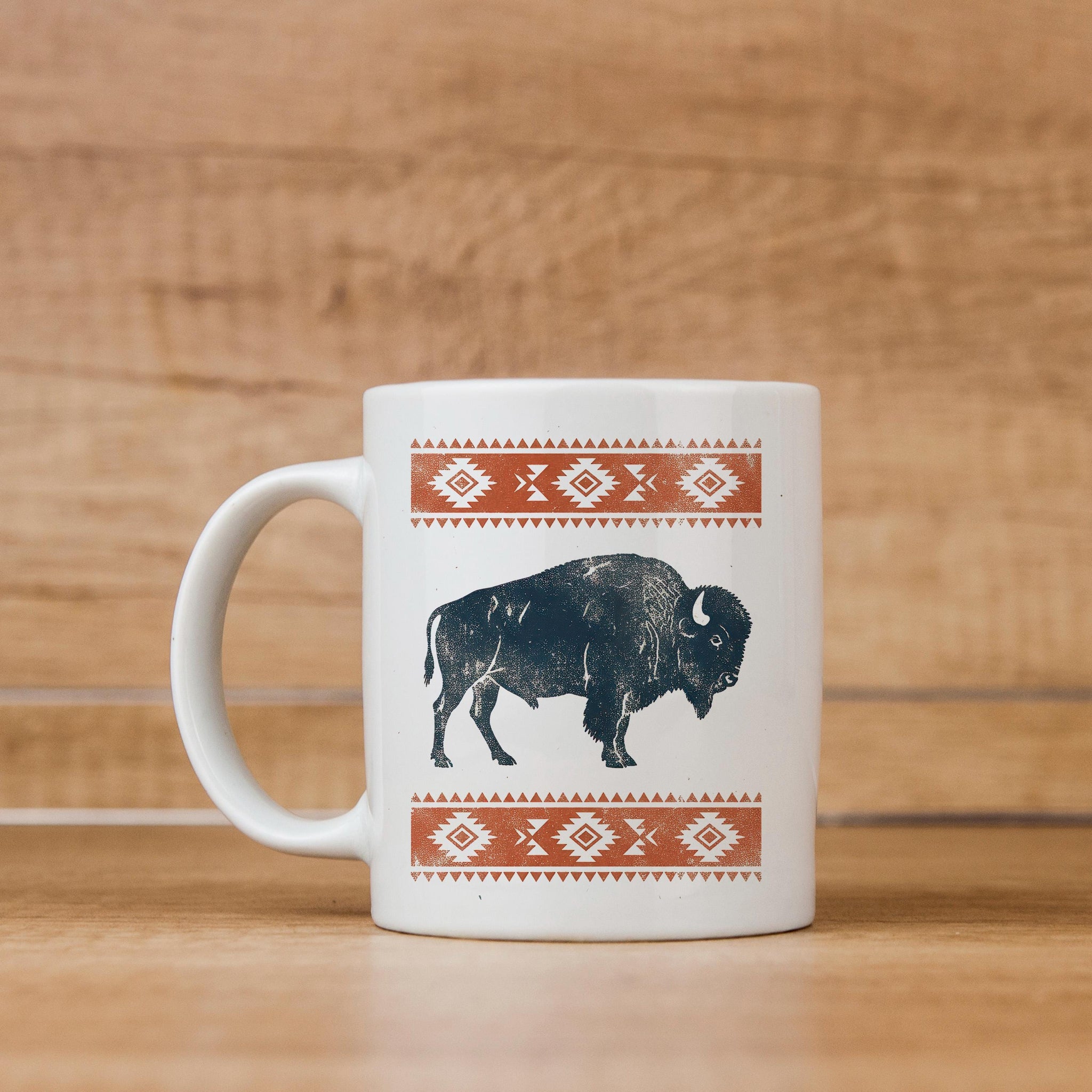 Rustic Buffalo Mug