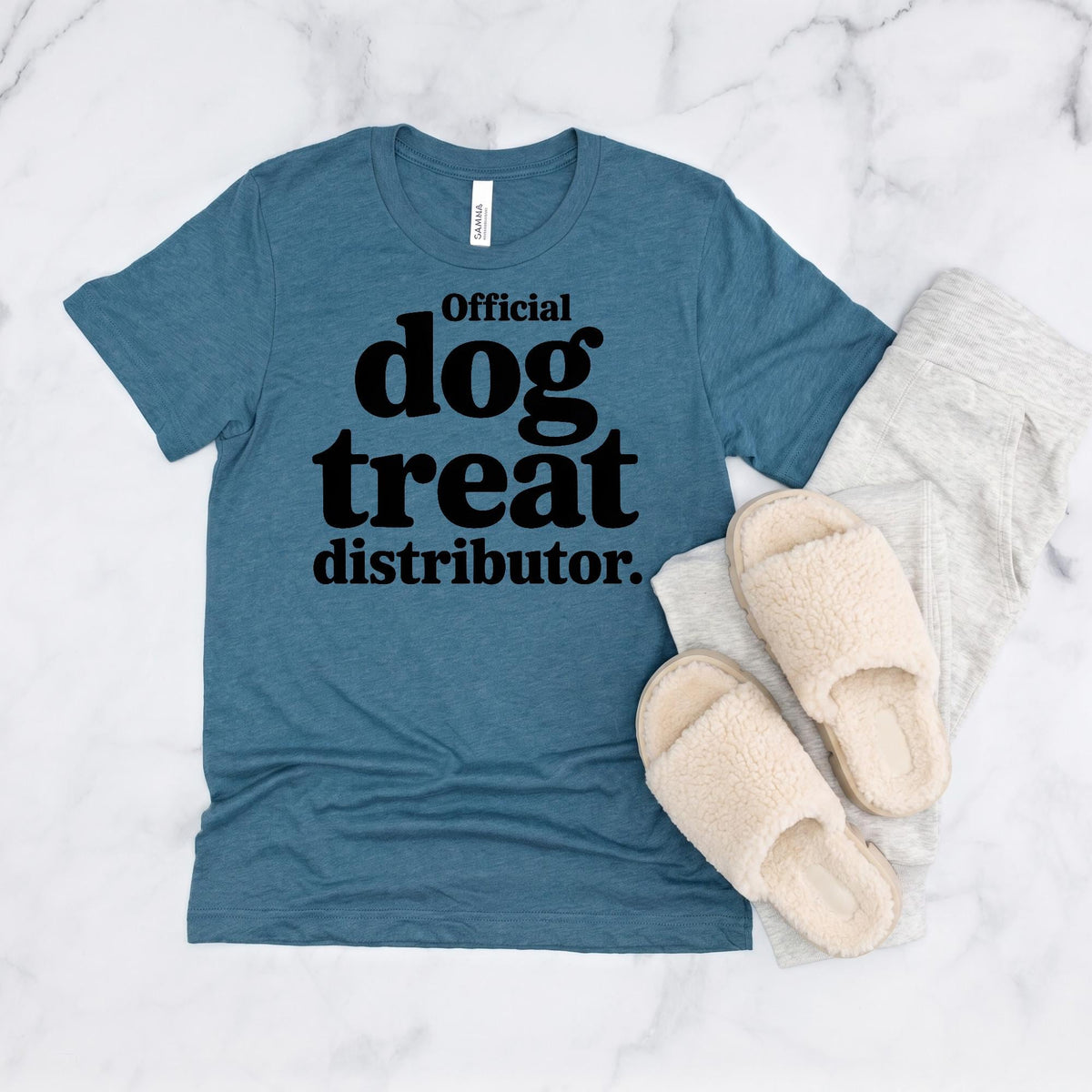 Bella Canvas Tee Funny Dog Shirt For Women, Official Treat Dealer Shirt, Dog Treat Mom Graphic Tee, Dog Owner Gift, Dog Person Gift