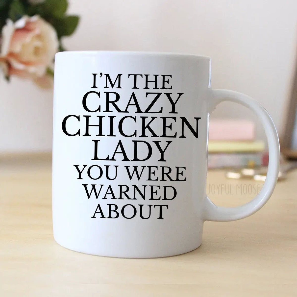 Chicken Coffee Mug, Funny Chicken Lady Gift, funny chicken mug, crazy chicken mug, chicken mom gift, Chicken Lover mug, Chicken Lovers