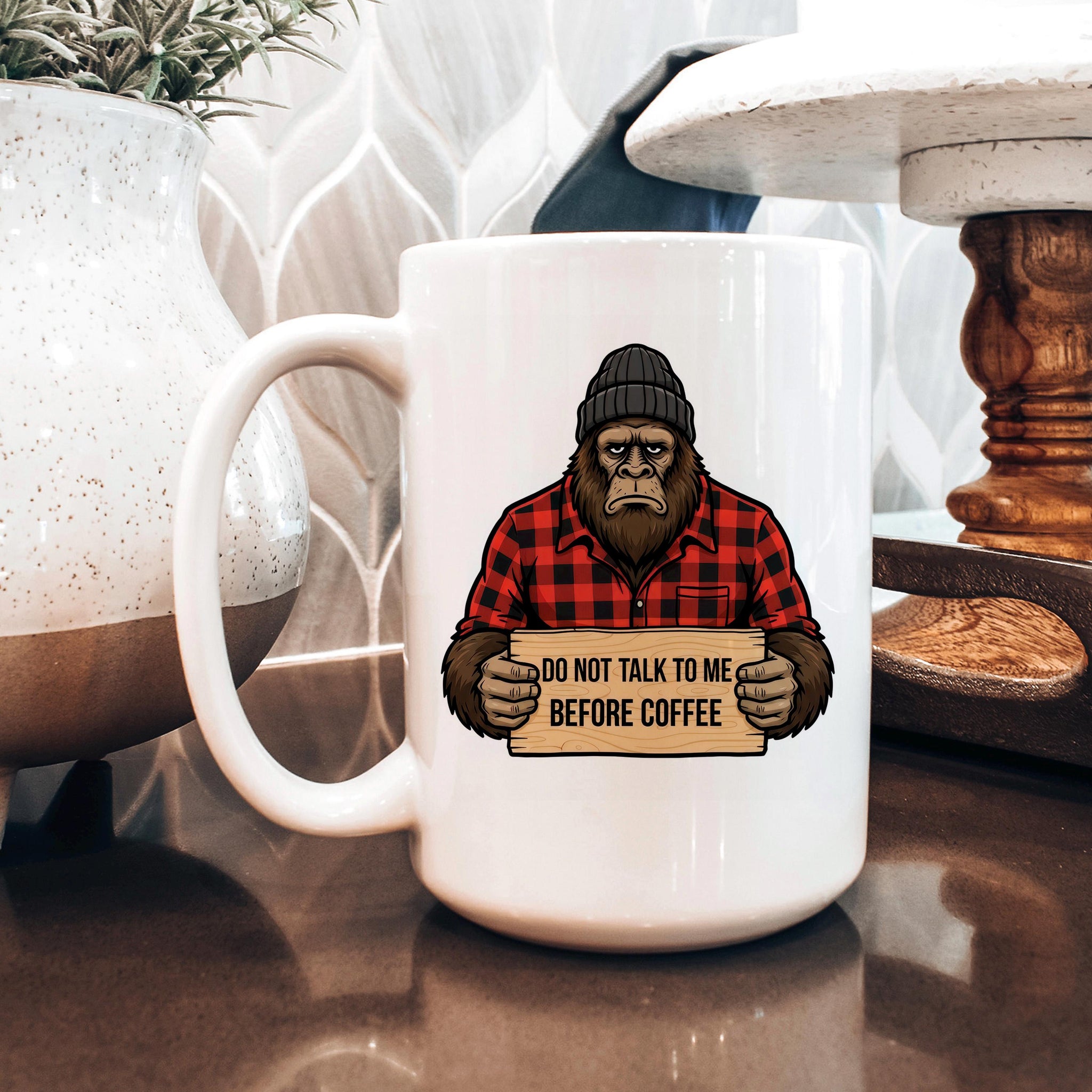 cape shore coffee cups Potter's Mug Bear main image 1