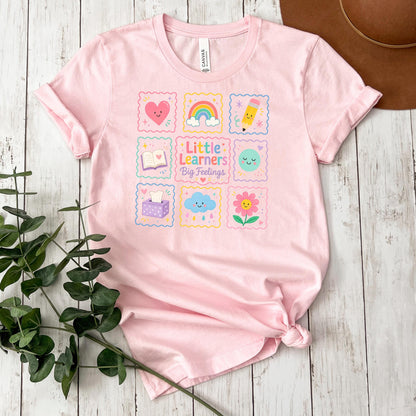 PreK Teacher Shirt, Cute Teacher Shirt, Kindergarten Teacher, Elementary Teacher Tee, Little Learners Big Feelings School Psychologist