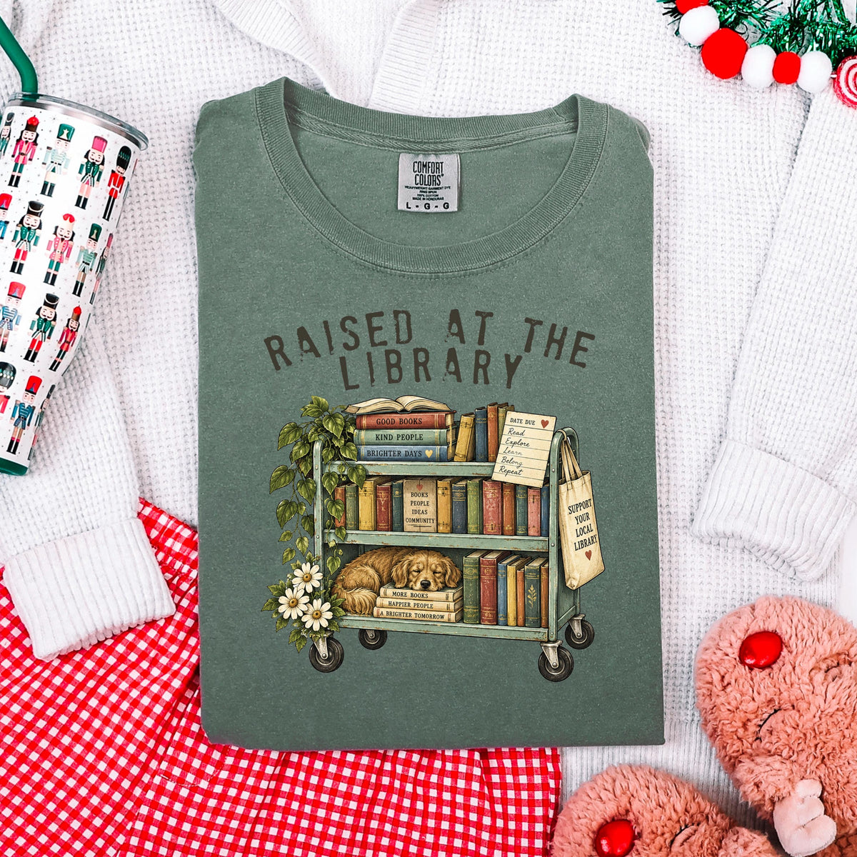 Raised At The Library Shirt, Public Library Tee, Book Lover Librarian Gift, Support Your Local Library Shirt, Bookworm Book Club Top