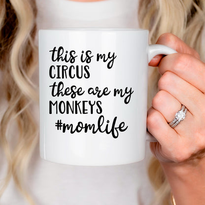 Funny Mom Coffee Mug – Ceramic Coffee Cup With Playful Message | Microwave Safe