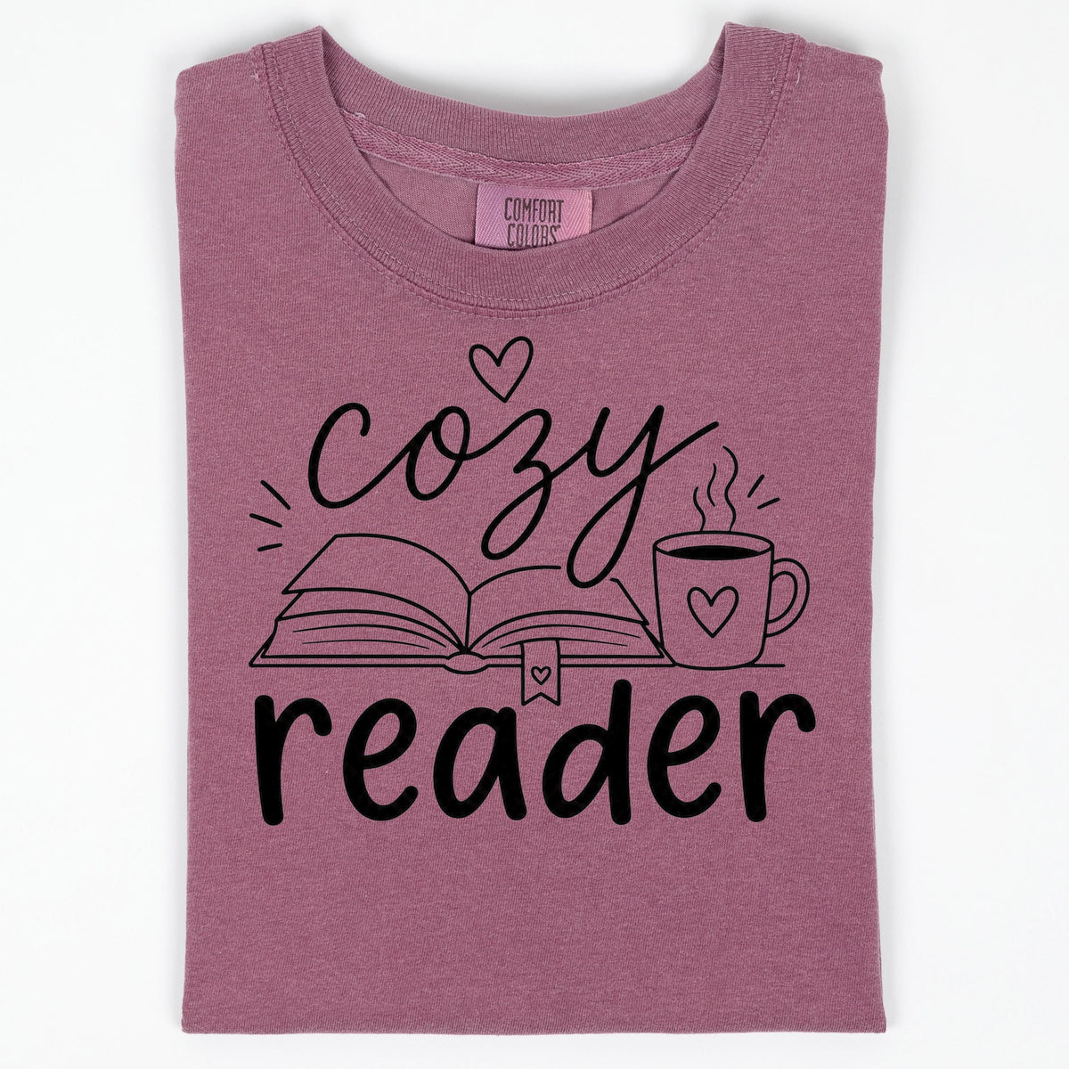 Cozy Reader Shirt, Book Lover Coffee Tee, Just One More Chapter Bookworm Shirt, Cute Reading Gift For Her, Book Club Bookish Top