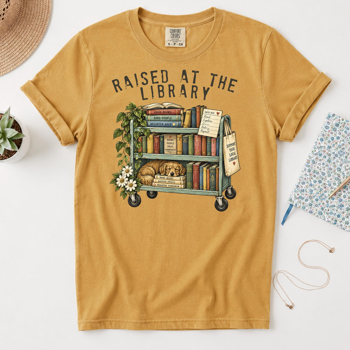 Raised At The Library Shirt, Public Library Tee, Book Lover Librarian Gift, Support Your Local Library Shirt, Bookworm Book Club Top