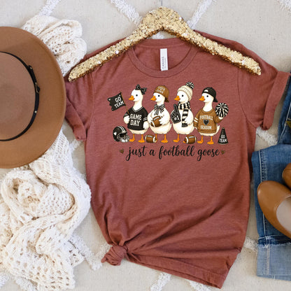 Football Goose Shirt, Bella Canvas Unisex Tee, Funny Gameday Mom!