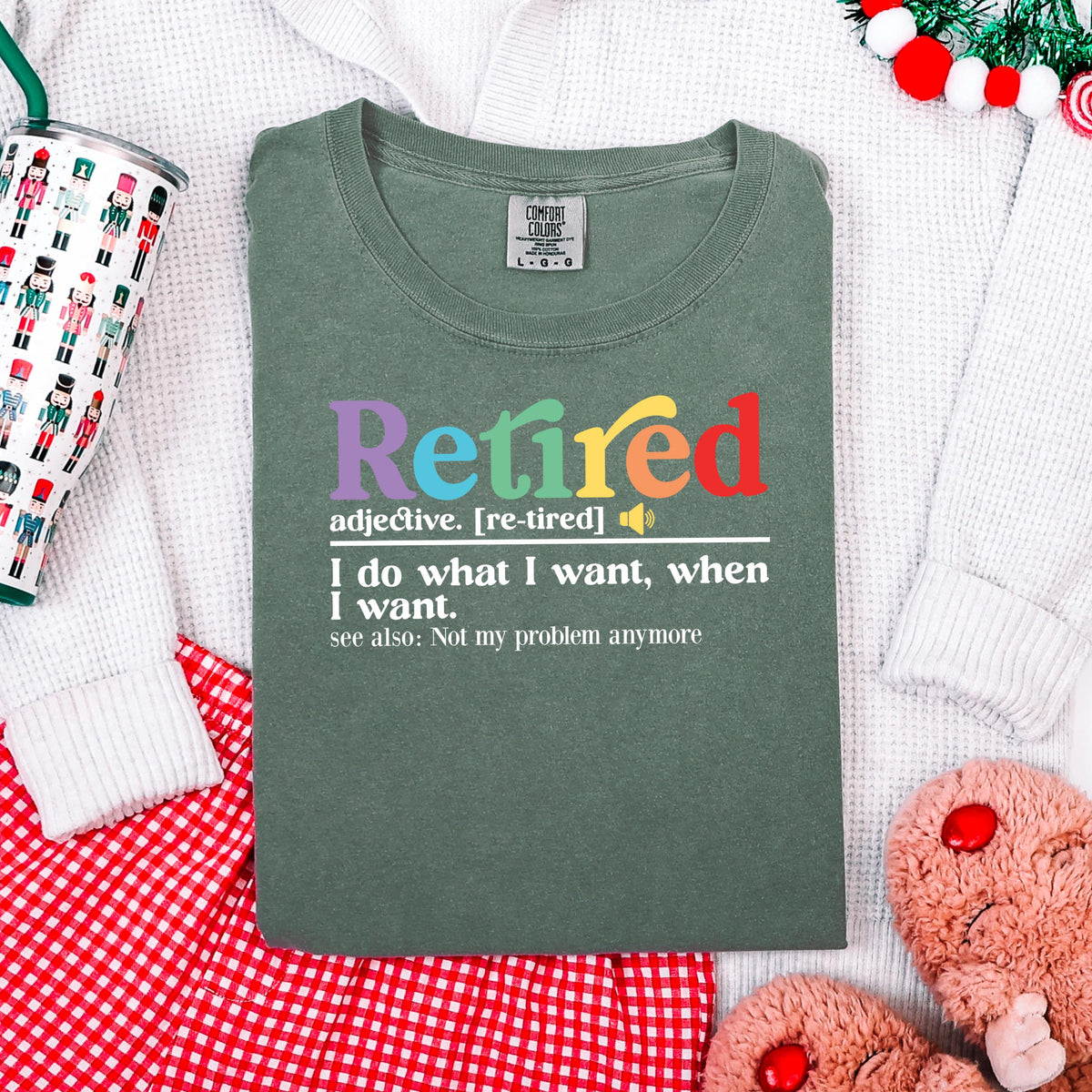 Retired Definition Shirt, Funny Retirement Gift, Comfort Colors Tee, Retirement Party Shirt, Happy Retirement, New Retiree Gift