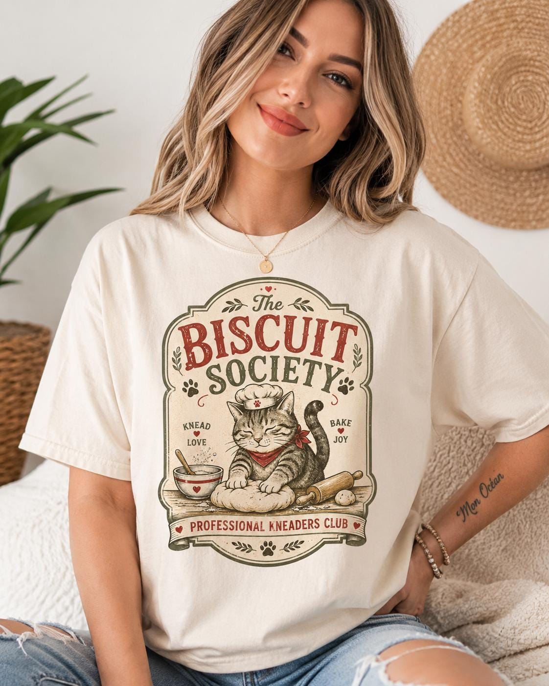 Cat Biscuit Society Shirt, Funny Cat Lover Comfort Colors Tee, Making Biscuits Cat Mom Gift, Crazy Cat Lady Shirt, Cute Cat Owner Gift