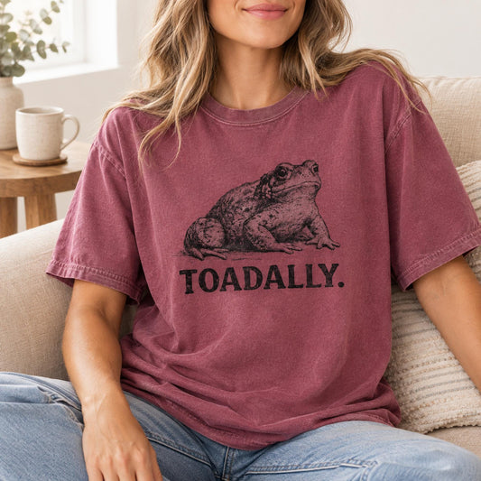 Toadally Comfort Colors Tee