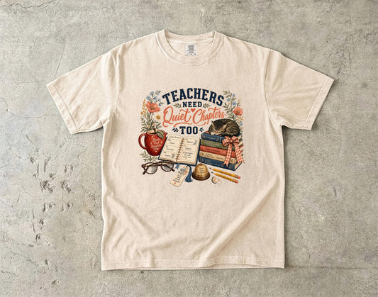 Teacher Book Shirt, Comfort Colors Cat And Books Teacher Soft Tee