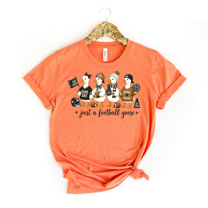 Football Goose Shirt, Bella Canvas Unisex Tee, Funny Gameday Mom!