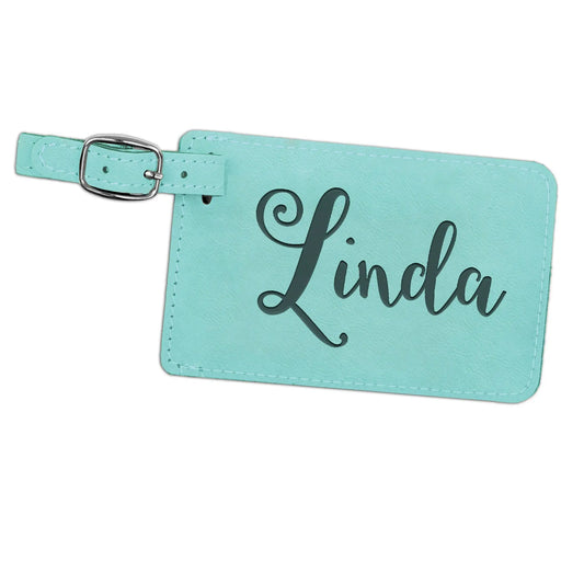 Personalized Engraved Luggage Tag Gift for Traveler