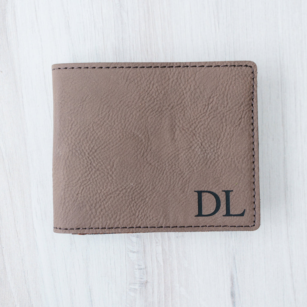 Personalized Leather Wallet Mens Bifold Wallet Gift for Him Fathers Day Gift Custom Monogram Wallet Birthday Gift Anniversary Gift Groomsmen Gift