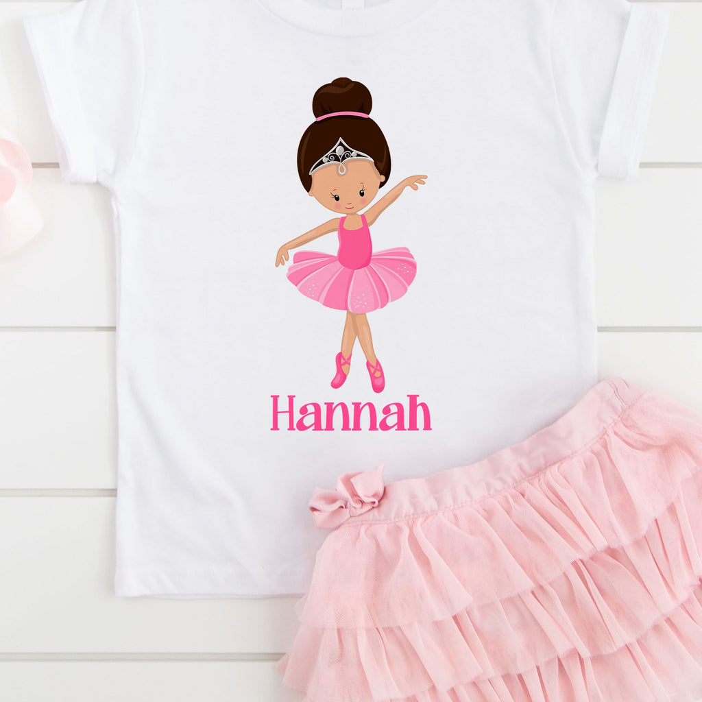 Ballerina Tshirt for girls, gifts for girls, toddler Youth Kids Tees, Ballet gifts