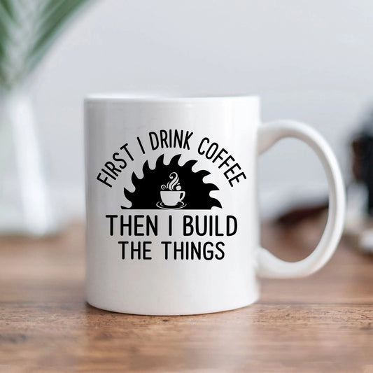 Woodworker Gift, Carpenter Mug, Woodworking Gift, Builder Coffee Mug for him, Gift for Dad