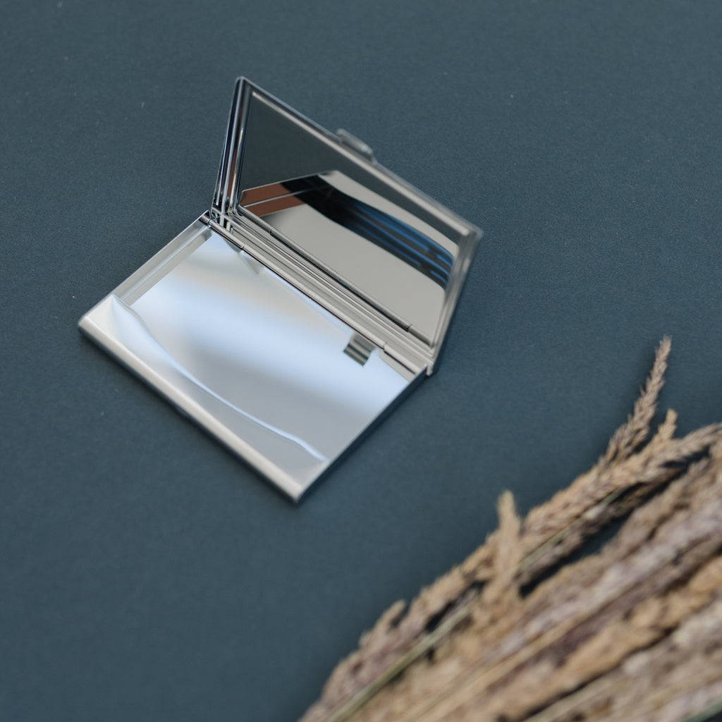 Graduation gift, engraved wood business card holder, personalized gift for her, bamboo card case, compact credit card wallet, office gift