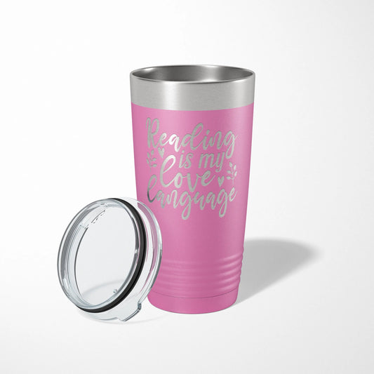 Book Lovers Gift | Cold Drink Cup | Engraved Reading Tumbler Gift For Book Lover | Bookish Gift | Book Tumbler | Librarian Gifts