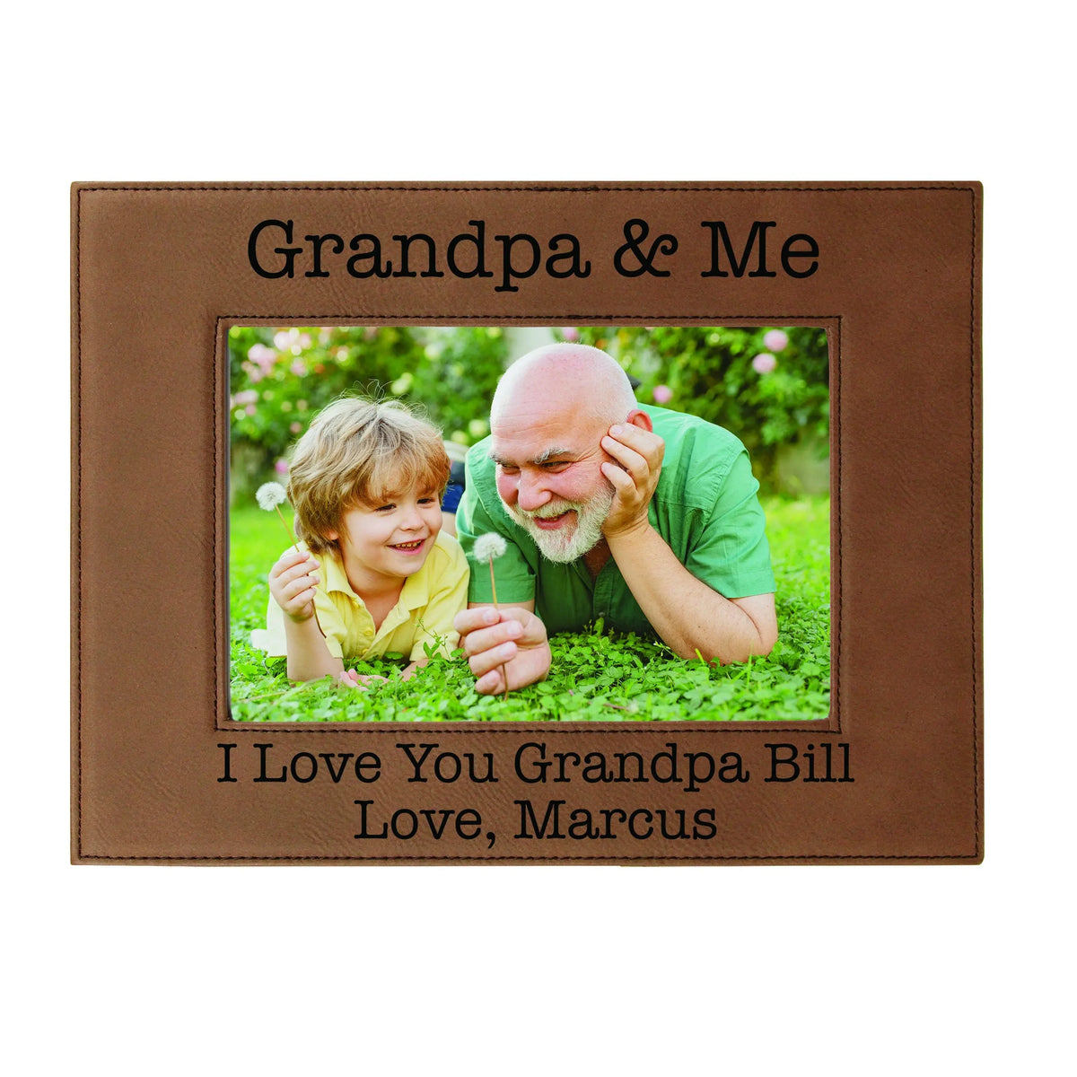 Grandpa & Me Picture Frame - personalized photo frame - Gift for Grandfather