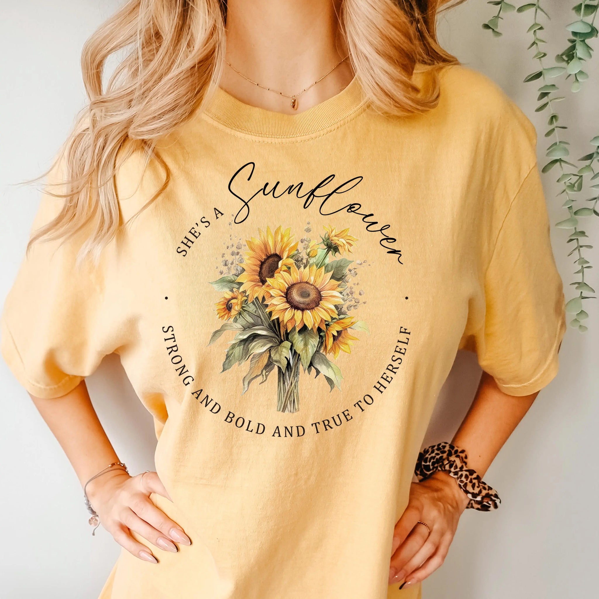 Sunflower Shirt Comfort Colors Graphic Tshirt for her Retro Boho Shirt for Women mental health shirt sunflower gifts for friend