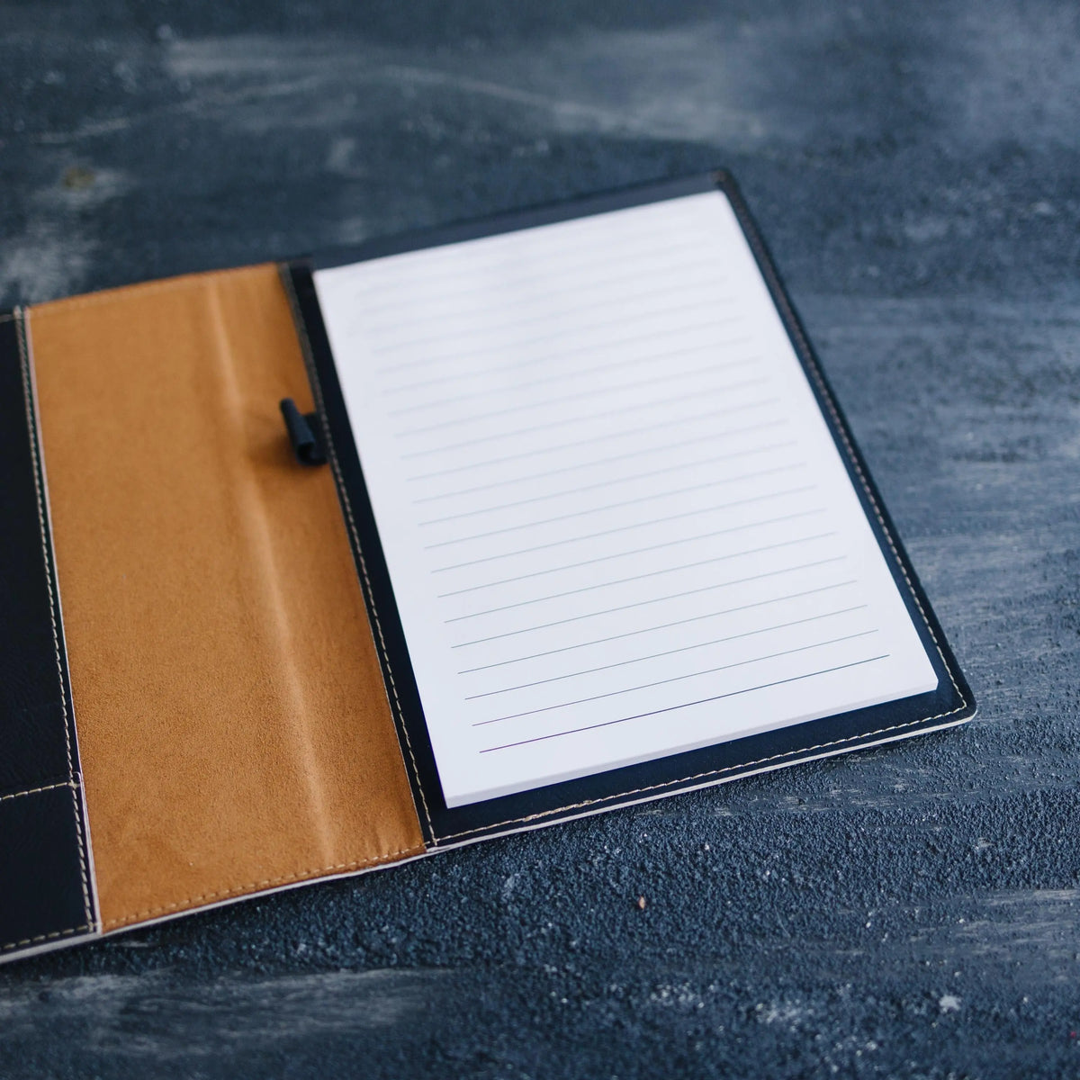 Professional Portfolio Conference Notepad Holder Journal Cover Leather Business Planner Cover Desk Accessories Back To School Supplies