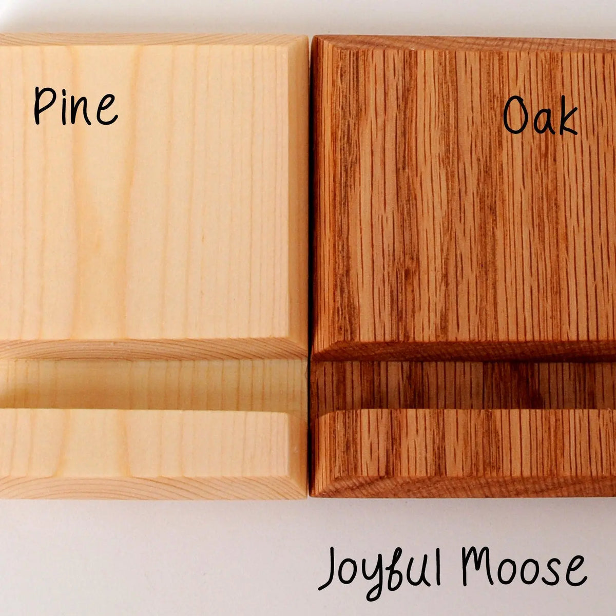 Wood iPhone Stand - Wood iPhone Holder