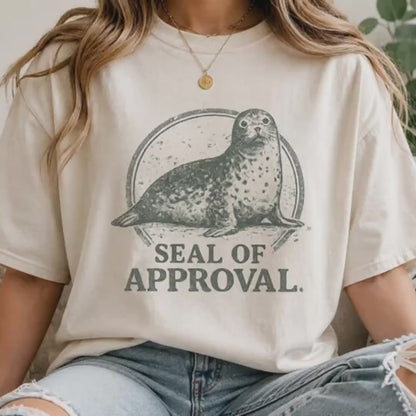 Funny Seal Shirt, Comfort Colors Tee, Soft Cotton Ocean Gift Wear