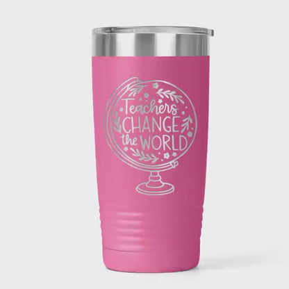 Teachers Coffee Tumbler - Double Wall Mug | Insulated Travel Cup, Durable Reusable Cup