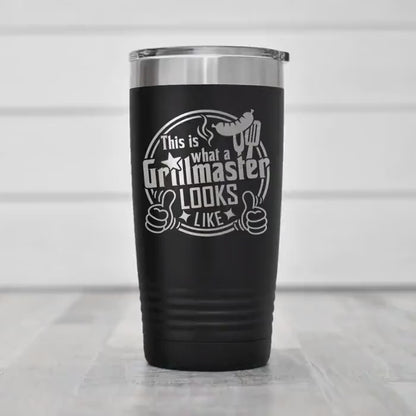 Grillmaster Tumbler - Insulated Stainless Steel Double Wall Tumbler For BBQ Gift