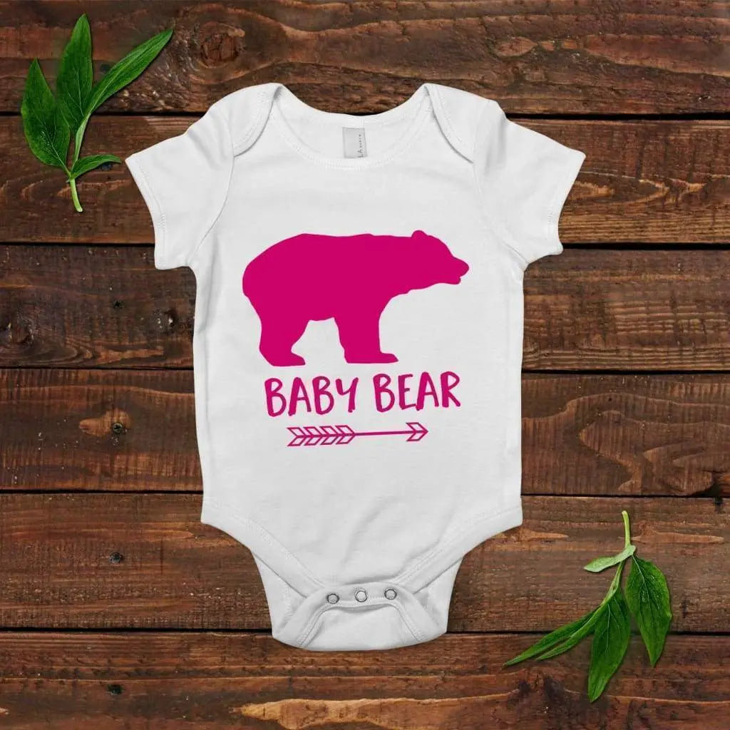 Baby Bear Bodysuit - Blue Gift for Baby Boys - Cute One-Piece