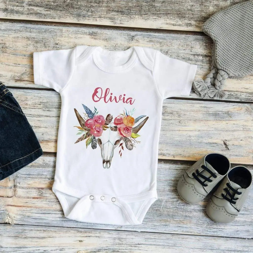 Boho Baby Bodysuit // Boho Baby Girl Clothes // Boho Baby Girl Gift ...