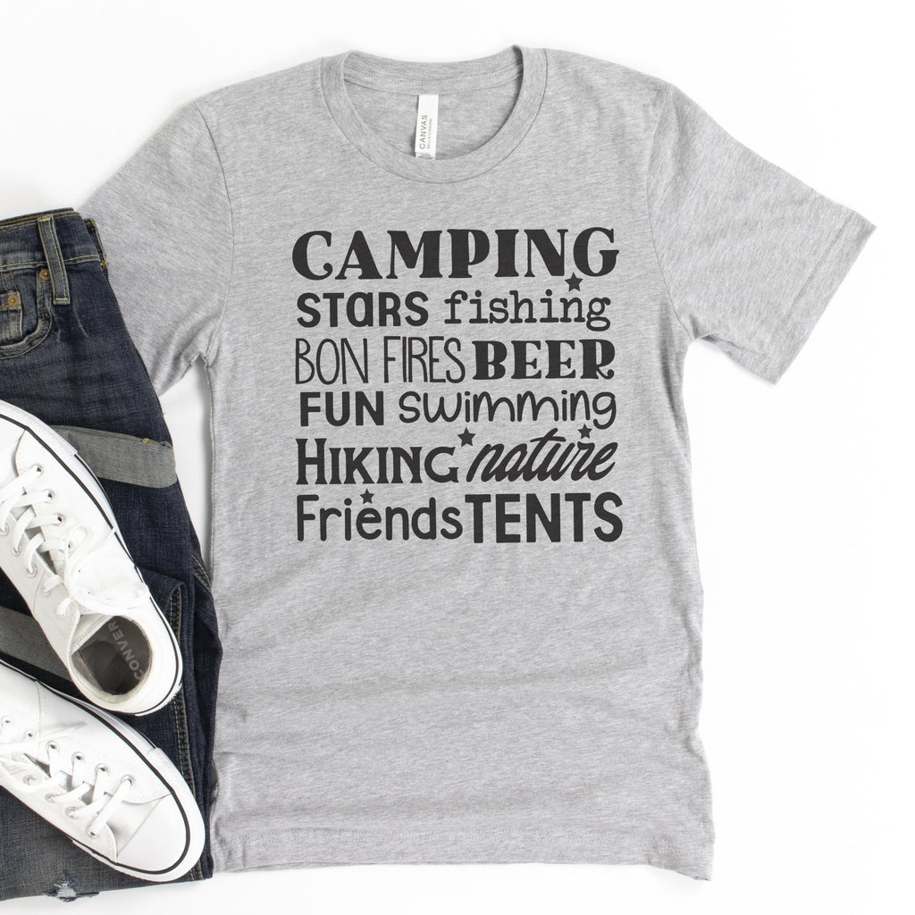 Camping shirt, hiking shirt, camping gift, nature shirt, outdoor shirts, hike t-shirt, fishing shirt, nature fathers day gift