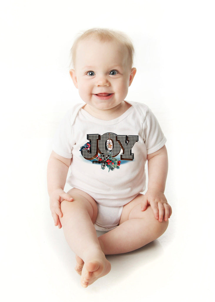 Christmas baby bodysuit outfit boy girl