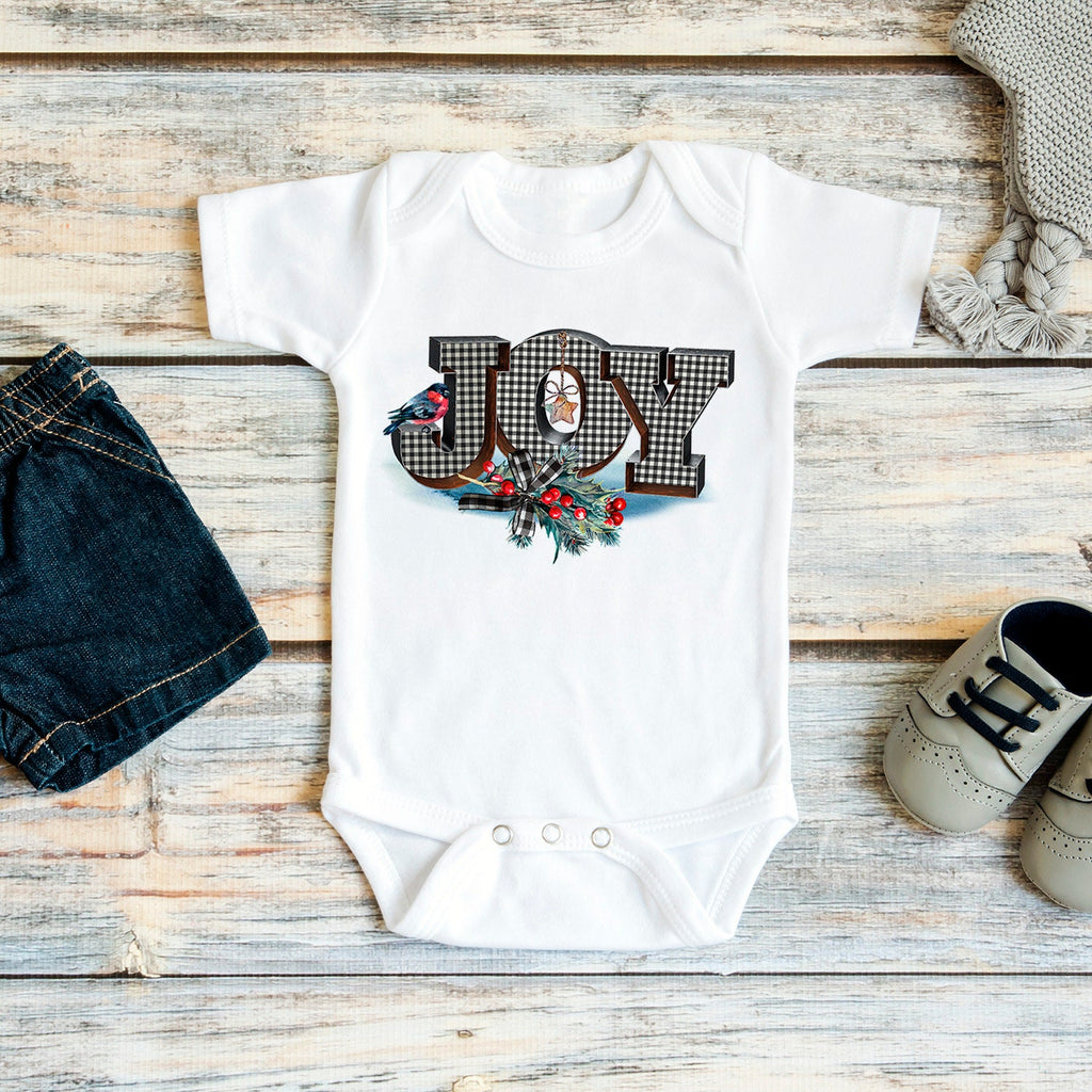 Christmas baby bodysuit outfit boy girl
