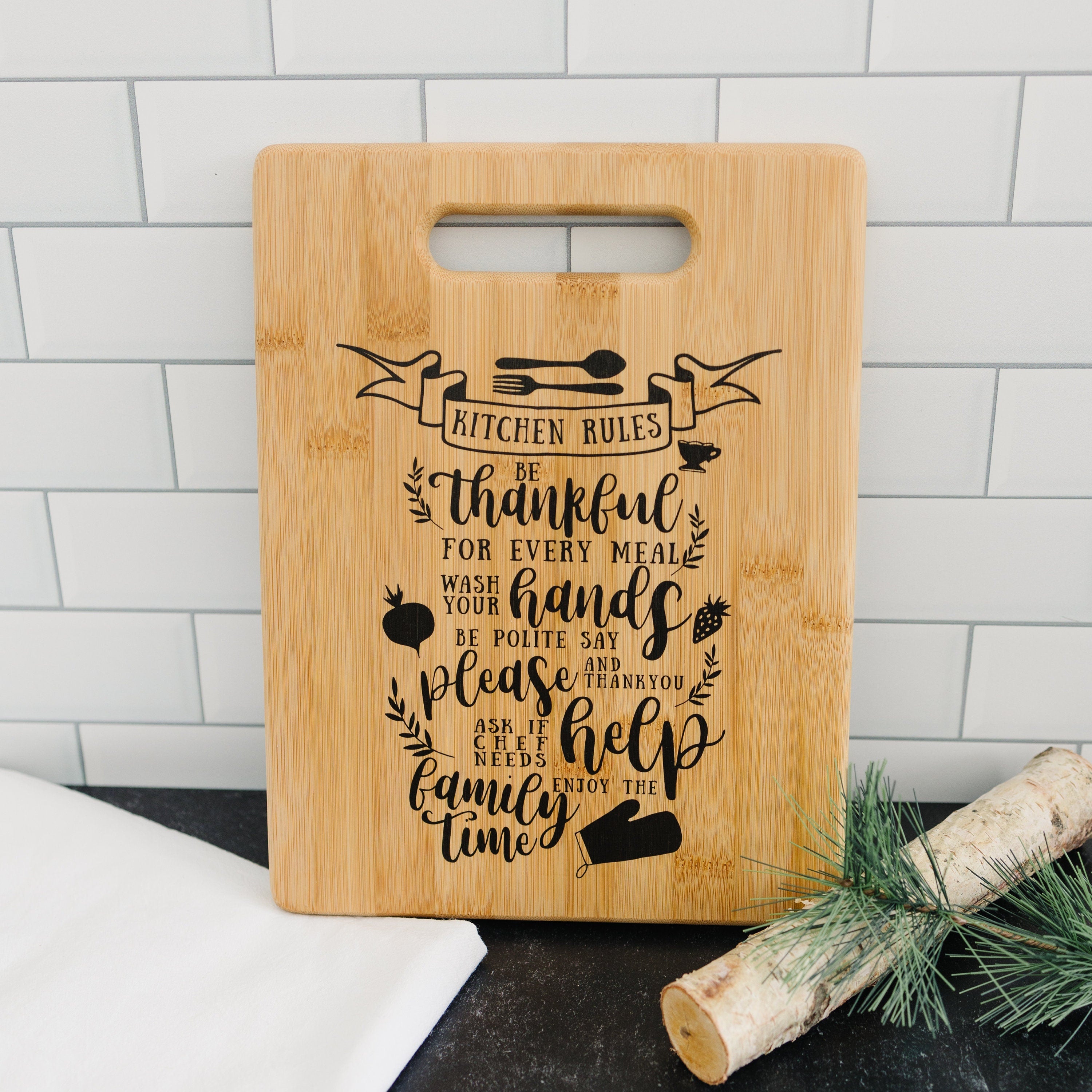 Personalized Cutting Boards, Mom's Kitchen