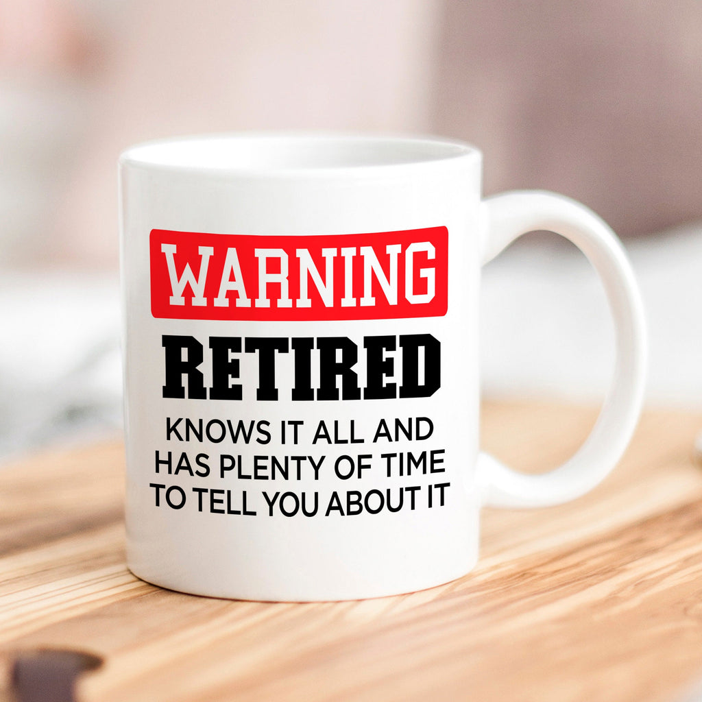 Funny Retirement Gift  -  retirement funny mug - retirement gift - retirement gift for men - funny retirement mug - retirement gift mug