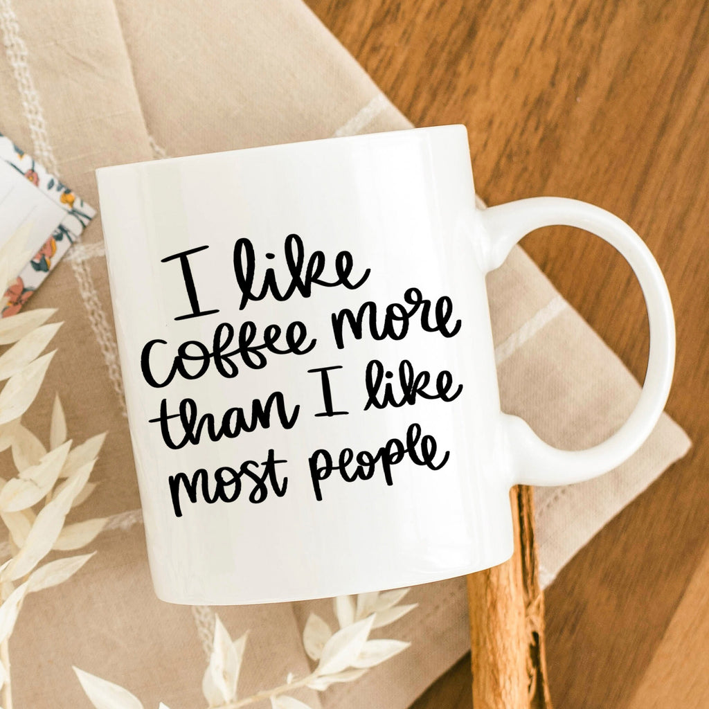 Funny Coffee Mug - coffee lover gift - coffee drinker gift for her - funny coffee cup -