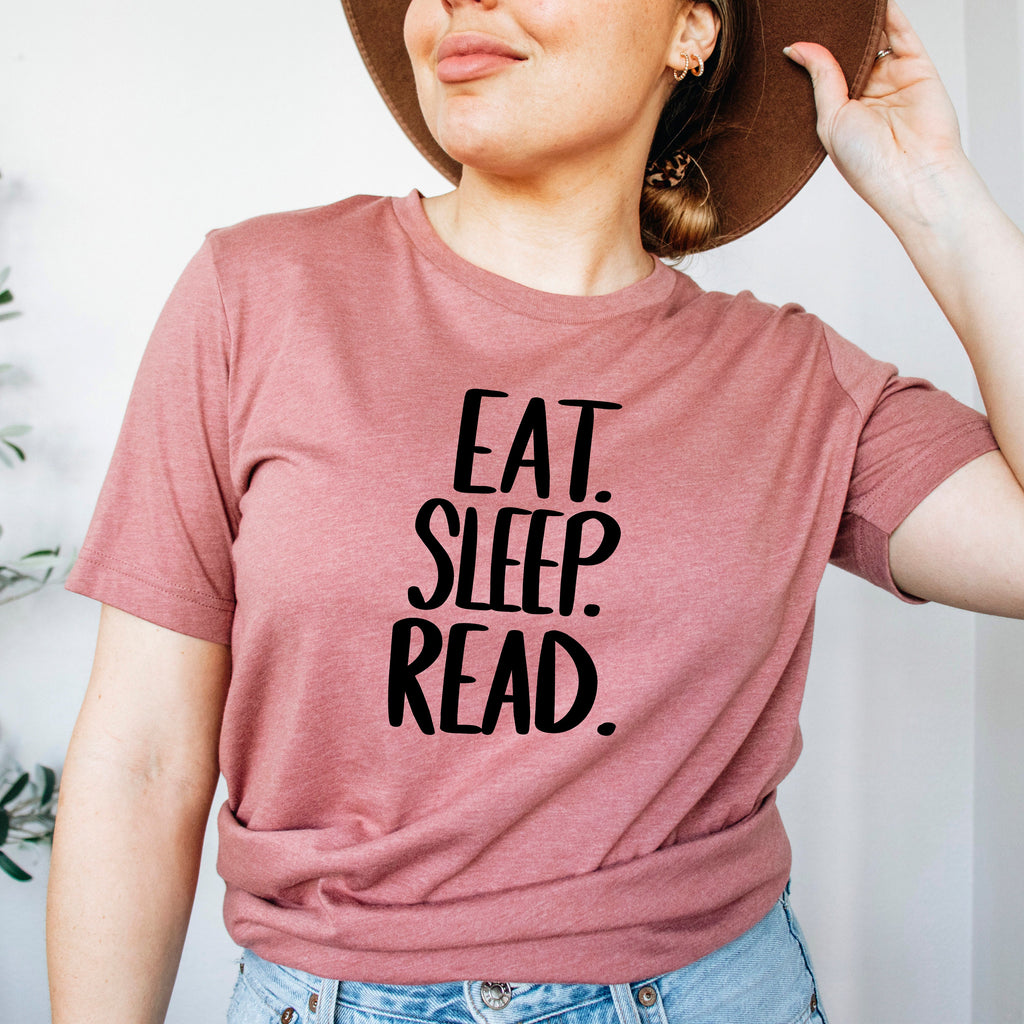 bookish shirt - Eat Sleep Read T-shirt - book lover gift librarian shirt - reading shirt - book lover shirt - book shirts women