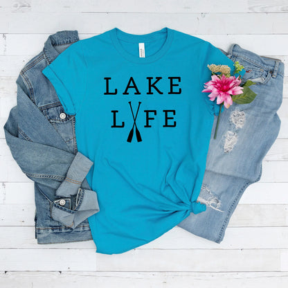 Lake Life T Shirt - lake life tshirt men - tshirt women trendy - lake gifts for her - matching family vacation T-shirts